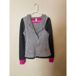 Women’s Mondetta hooded, sweater/lightweight jacket. Sz M.